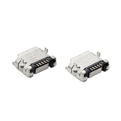 SMD माइक्रो USB कनेक्टर्स 5 पिन चार्जर कनेक्टर 6.9mm ISO9001