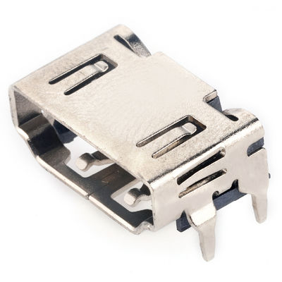 गुणवत्ता  SMT Type 19P Female Micro HDMI Cable Connectors For Set Top Box कारखाना