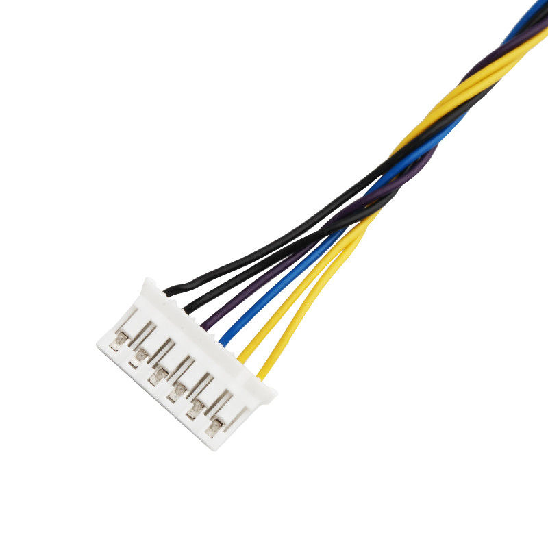1.25mm 9pin वायर हार्नेस केबल असेंबली HRS DF14-9S-1.25C से JST SPH-002T-P0.5S