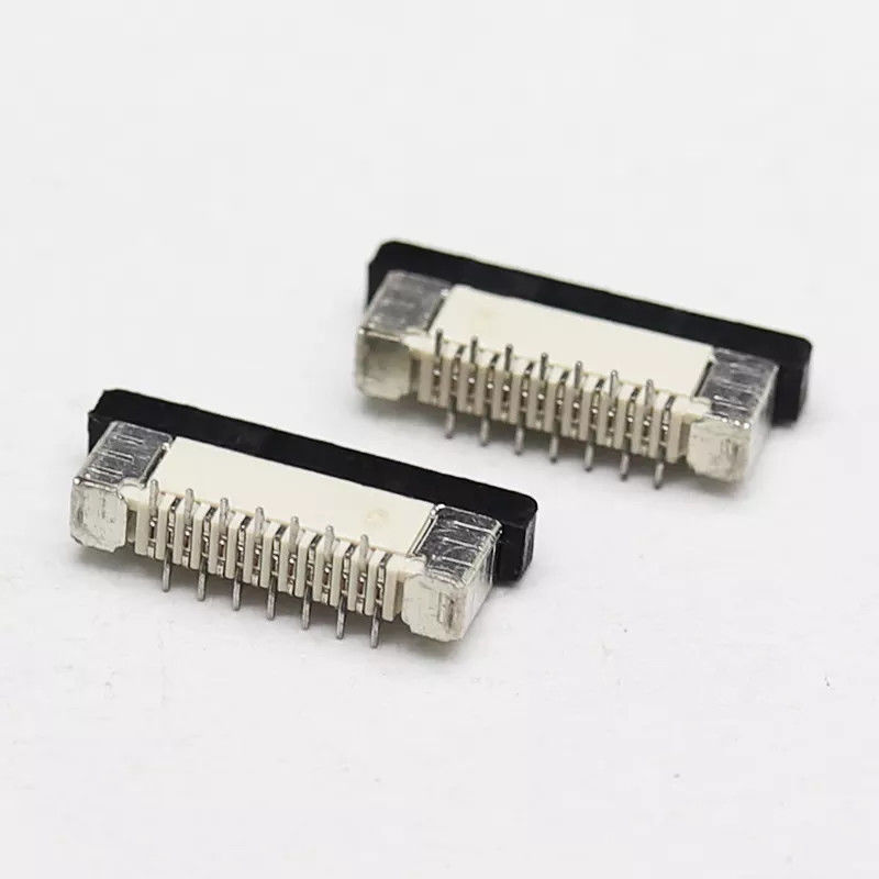 ZIF SMT FPC FFC कनेक्टर 0.5MM 1.0MM पिच H2.0mm वेटिकल टाइप