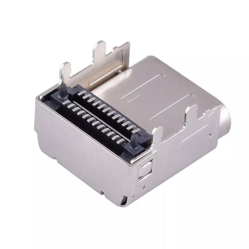 SUS301 USB प्रकार C कनेक्टर्स 24पिन प्रकार CH3.4 को ऊँचा करें