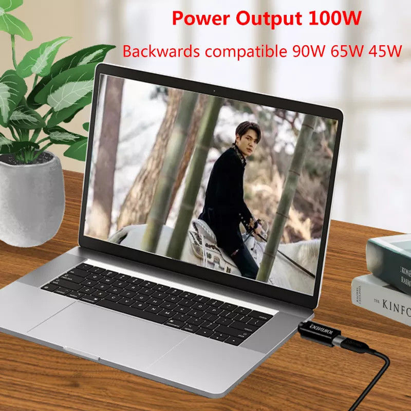 डीसी 5.5x2.5 मिमी पुरुष पीडी कनेक्टर फास्ट क्विक चार्ज के लिए 100W यूएसबी टाइप सी महिला