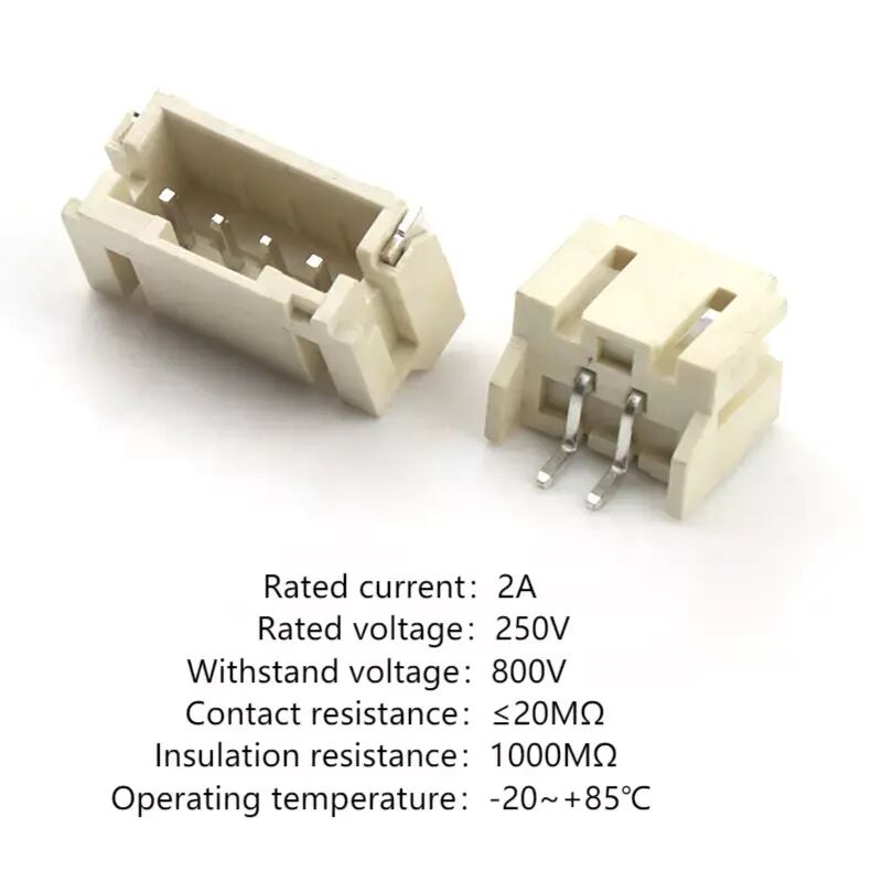 तार से बोर्ड SMD कनेक्टर PH 2.0mm 6pins SMT कवर के साथ ऊर्ध्वाधर वेफर कनेक्टर