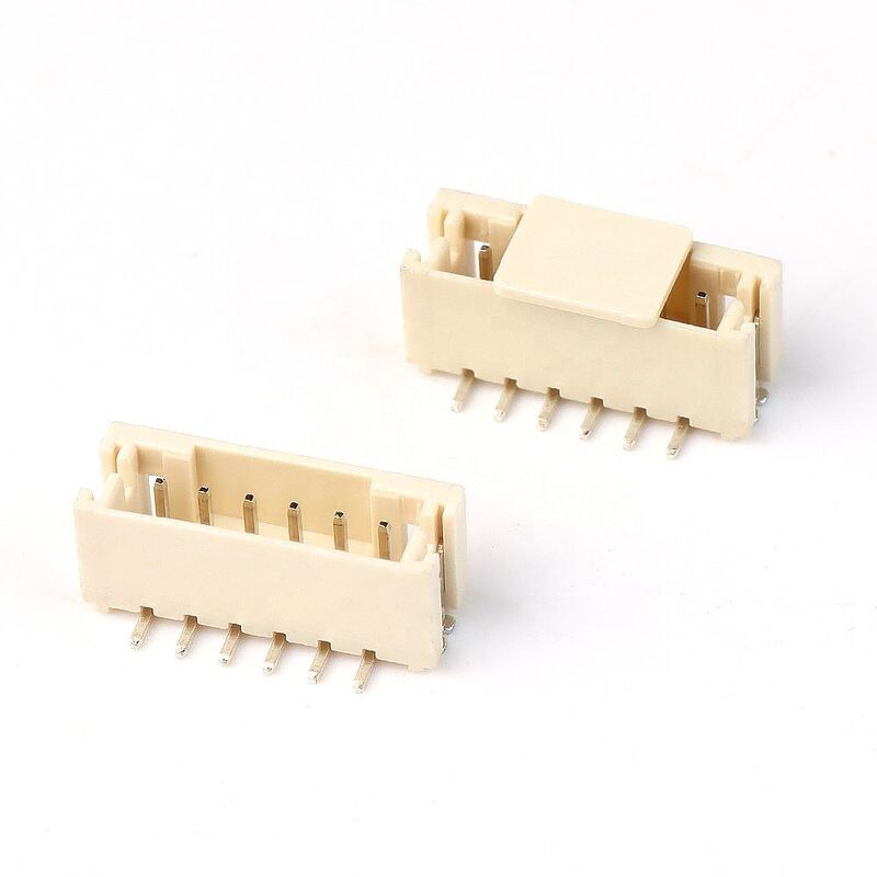 तार से बोर्ड SMD कनेक्टर PH 2.0mm 6pins SMT कवर के साथ ऊर्ध्वाधर वेफर कनेक्टर