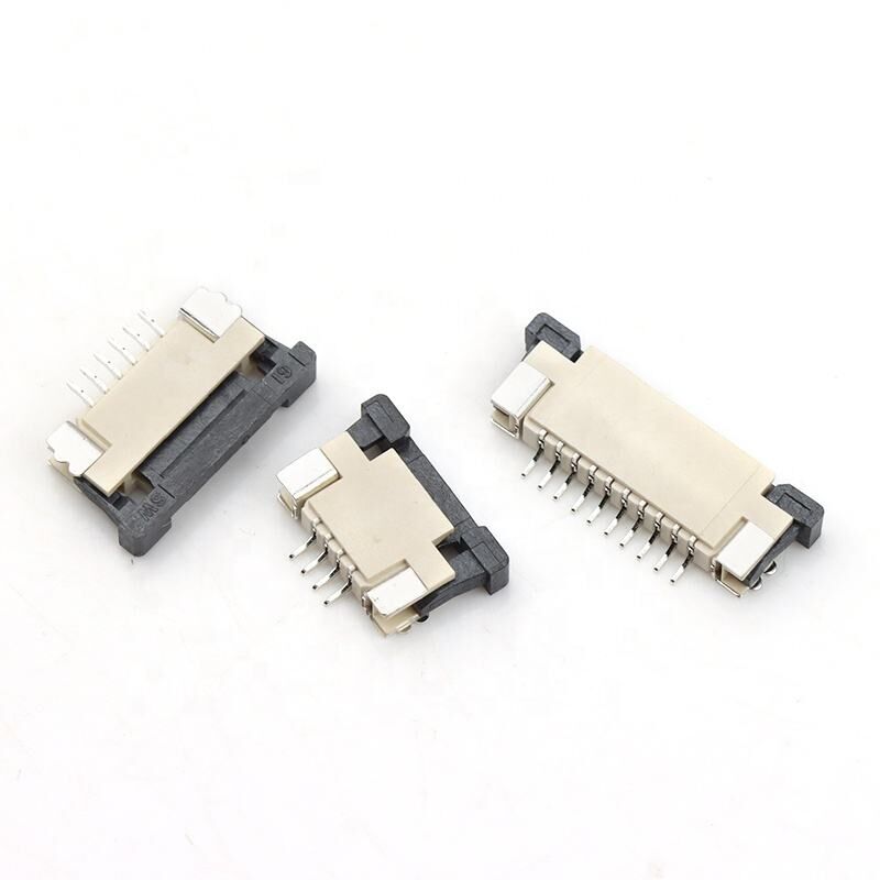 1.0mm Fpc कनेक्टर 4-40pin क्षैतिज SMT प्रकार ऊपरी शीर्ष संपर्क 1.0 FPC कनेक्टर