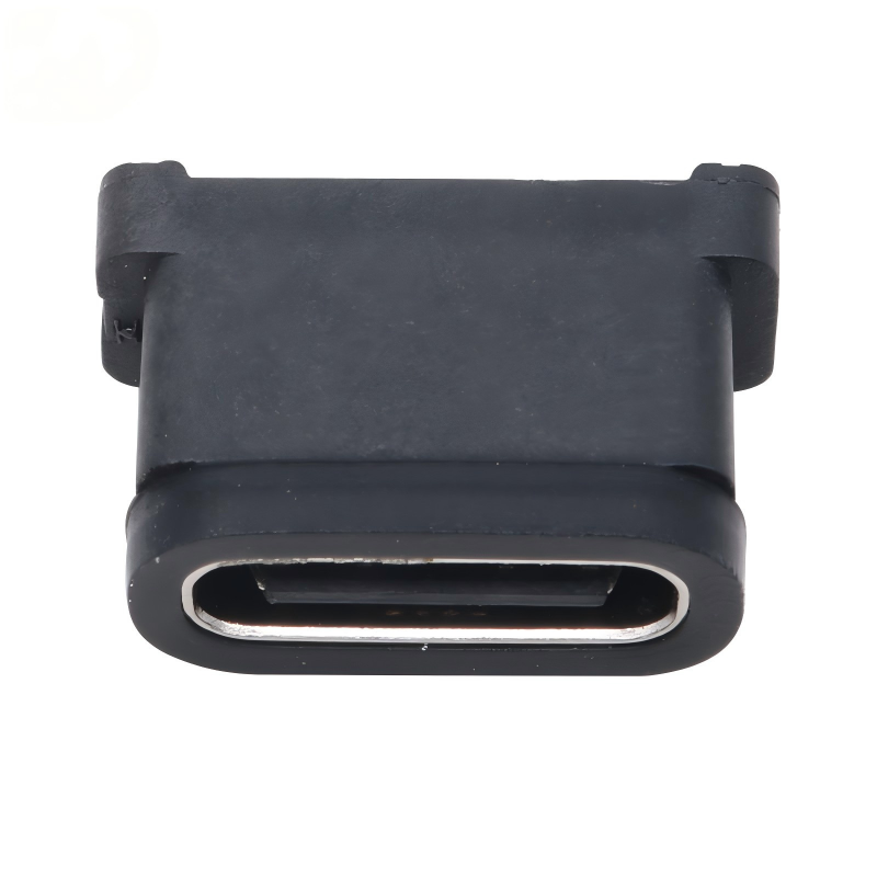 USB 3.2 टाइप-सी 40 Gbps वाटरप्रूफ U4 सॉकेट 24 पिन SMT DIP PCB फीमेल कनेक्टर गोल्ड प्लेटिंग स्टेनलेस स्टील 5A 100V AC