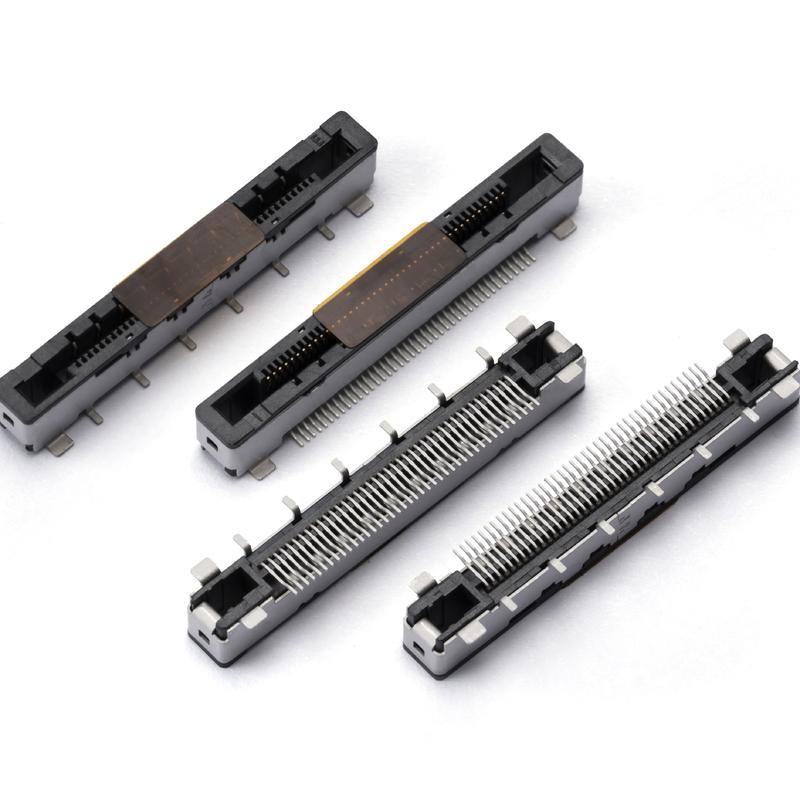 FPC/FFC Connector 4.65mm Height 0.5mm Pitch 0.8A 200V AC/DC -40C~80C PCB Connectors