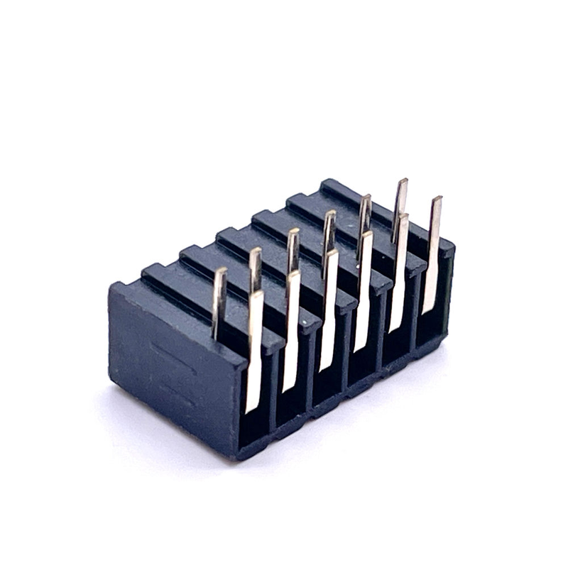 2.0mm Pitch Brass Female 12-Pin Header for Automotive PCB Panel Mount Magnetic Bulgin Audio Jack Connector
