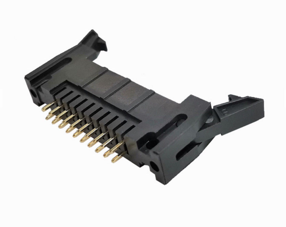 OEM UL94V-0 लॉन्ग ईयर इजेक्टर कफन हैडर कनेक्टर डीआईपी स्ट्रेट टाइप: