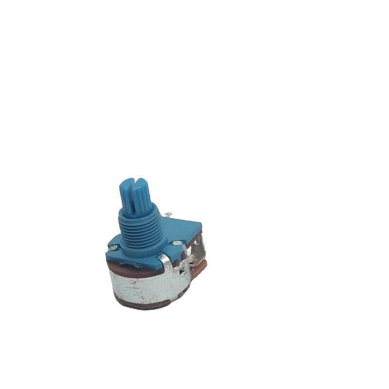 16mm B500k रोटरी टाइप पोटेंशियोमीटर 200V 9mm Actuator लंबाई के साथ